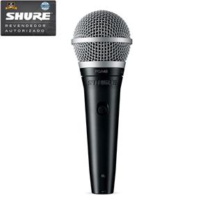 Microfone Vocal Dinâmico Cardióide PGA-48 QTR - Shure