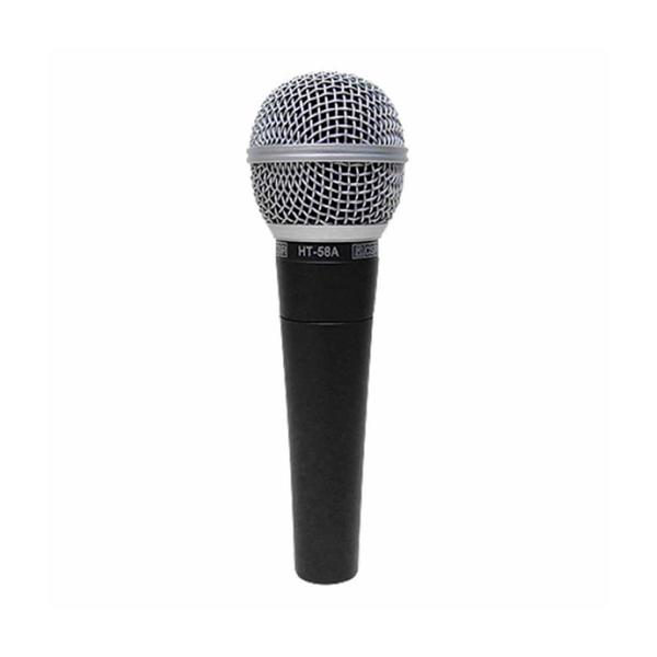 Microfone Vocal Dinamico HT58 a com Fio Sem Chave - CSR