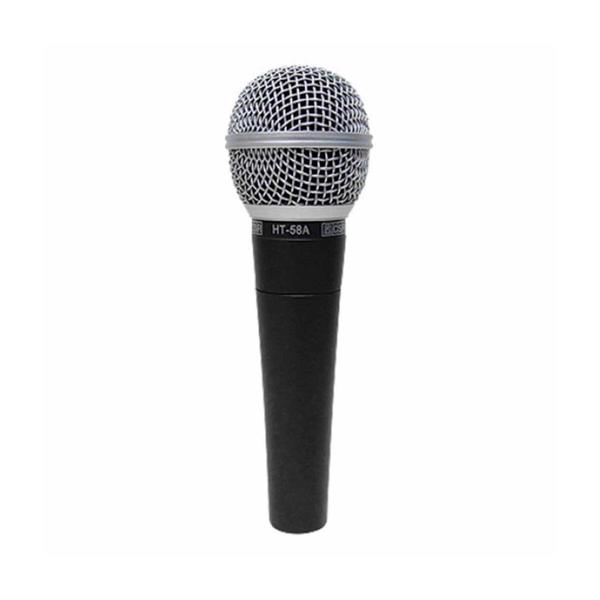 Microfone Vocal Dinâmico HT58 a com Fio / Sem Chave - CSR
