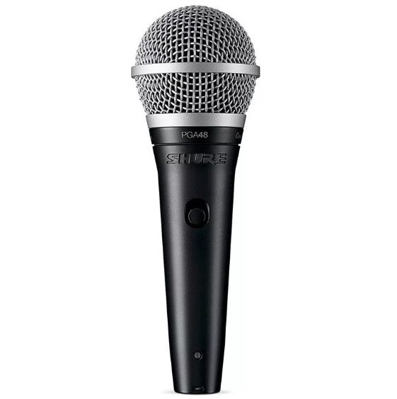 Microfone Vocal Dinâmico Shure Pga48-lc com Fio