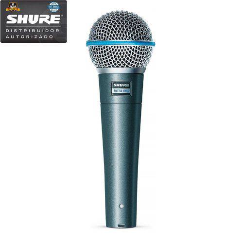 Microfone Vocal Dinâmico Supercardioide Beta 58a - Shure