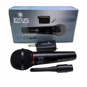 Microfone - Vocal Microphone Com/Sem Fio - Lotus - Lt-Ce638