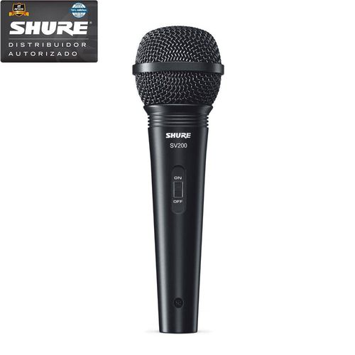 Microfone Vocal Multifuncional Sv-200 - Shure