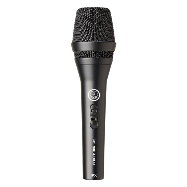Microfone Vocal Perception P3 S AKG Dinâmico Cardióide
