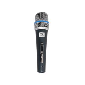 Microfone Vocal Principal Back Vocal Captação de Instrumentos com Chave Liga-DesligaTSI57B SW - TSI