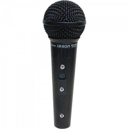 Microfone Vocal Profissional Sm 58 P4 Preto Leson