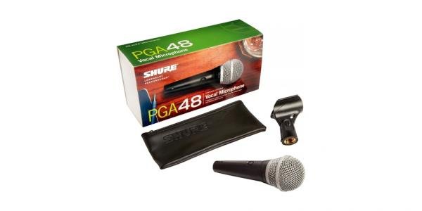 Microfone Vocal Shure Pga48 Lc