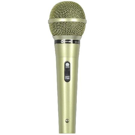 Microfone Vocal Vinik com Fio Mv-30 Champagne
