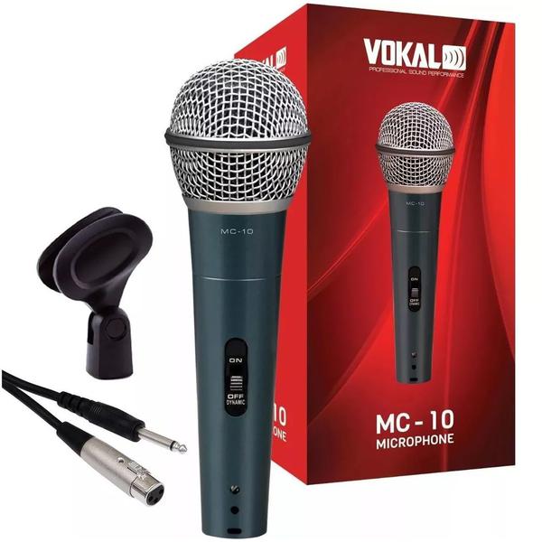 Microfone VOKAL com Fio MC10