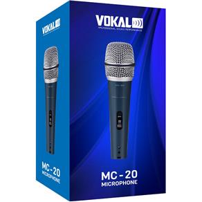 Microfone Vokal com Fio Suporte para Microfone Mc-20