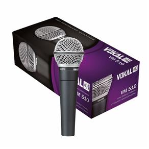 Microfone Vokal Vm510 com Fio