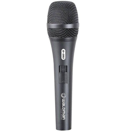 Microfone Waldman Dinâmico Cardióide Bag Cachimbo S 350