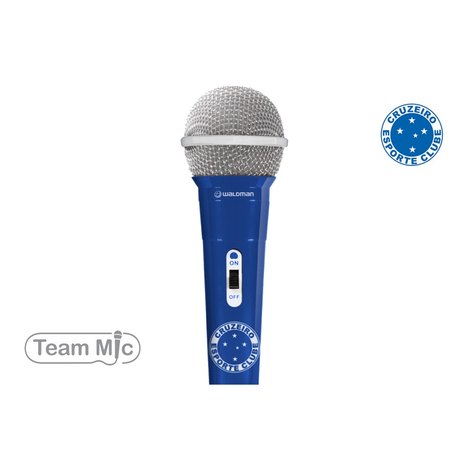 Microfone Waldman Mic-10 com Fio Cruzeiro