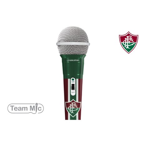Microfone Waldman Mic-10 com Fio Fluminense