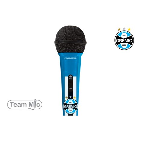 Microfone Waldman Mic-10 com Fio Grêmio