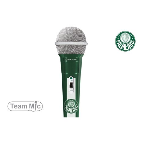 Microfone Waldman Mic-10 com Fio Palmeiras