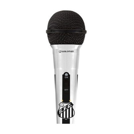 Microfone Waldman Mic-10 com Fio Santos