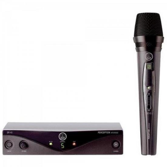 Microfone Wireless PW45 VSET a Preto AKG - Marca
