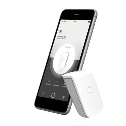 Microfone Wireless Sennheiser Memory Mic para SmartPhone (Branco)