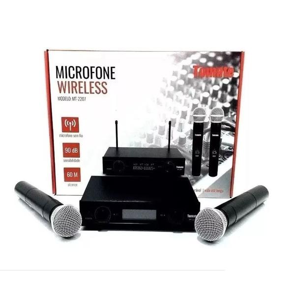 Microfone Wireless Tomate MT-2207- 0108