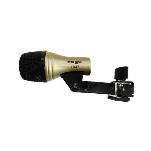 Microfone Yoga D-637 Instrumentos Percussão Bateria Tom D637 D-Series