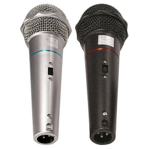 Microfones de Mão 505 Dinâmicos Xlr 3 Pinos (2 Peças) – Csr