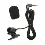 Microfones Microfone colar 3,5 mm jack telefone mãos-livres Mini microfone com fio