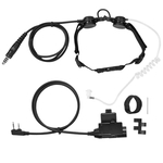 Microphone Headset With PTT Accessory Z TacticsFor CS Combat Games Walkie Talkie