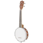 LAR Mini 4 Strings Concert Banjo Uke Ukulele para Musical Instrumentos de corda 64x24.5x10CM
