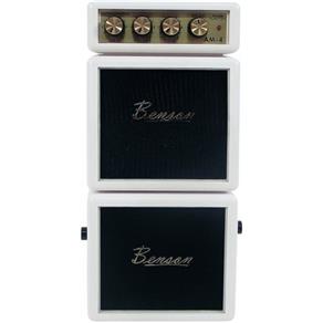 Mini Amplificador P/ Guitarra Benson AM-4W - Branco - AP0127