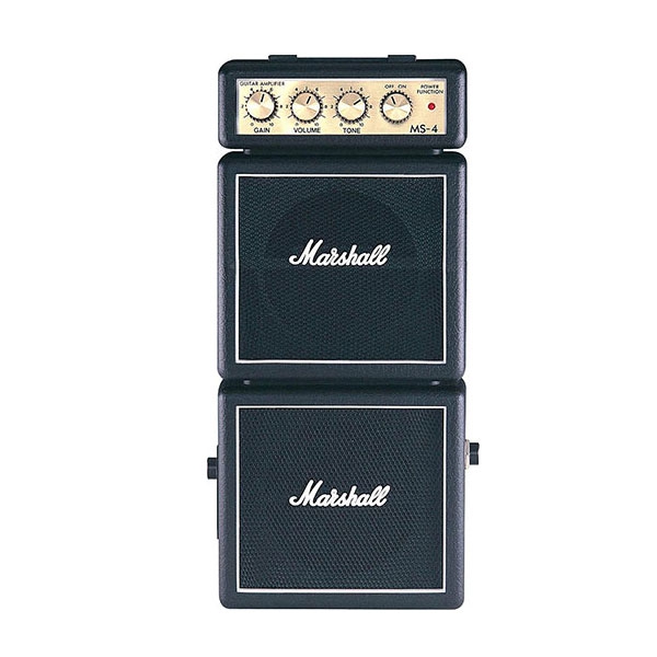 Mini Amplificador P/ Guitarra Marshall - MS-4 Stack