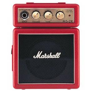 Mini Amplificador P/ Guitarra Marshall - MS-2R Red - AP0097