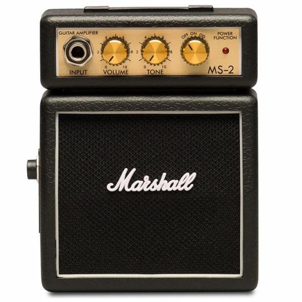 Mini Amplificador para Guitarra Marshall MS-2 Preto