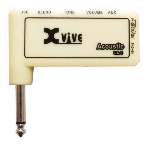 Mini Amplificador Xvive Ga1 Acoustic Guitarra para Fone de Ouvido
