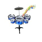 Mini Bateria Musical Infantil 5 Tambores - Happy Jazz Drum