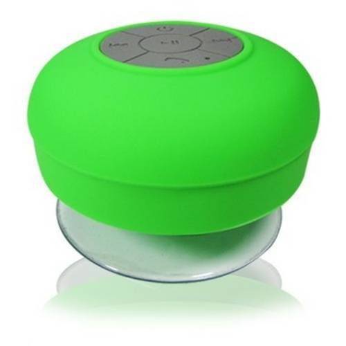 Mini Caixa Caixinha Som Portátil Bluetooth Resistente à Água Verde