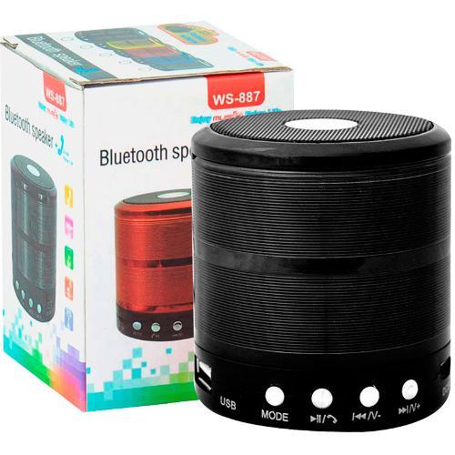 Mini Caixa de Som Bluetooth Portátil - Ws-887
