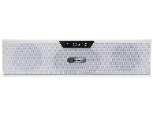 Mini Caixa de Som com Bluetooth Branco/Vermelho BT-510 Lenoxx