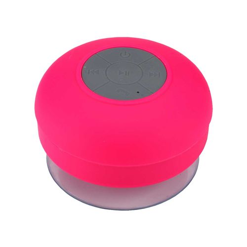 Mini Caixa de Som Portátil Bluetooth Rosa Bts-06