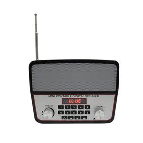 Mini Caixa Som Portátil Ws-1813 Bluetooth Usb Mp3 Radio Pret