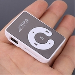 Mini Clipe MP3 sem tela Movimento Música Card Player SD Mini Espelho MP3 Player