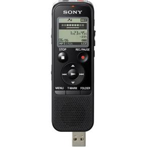 Mini Gravador Digital Sony ICD-PX240 com 4Gb de Memória Interna