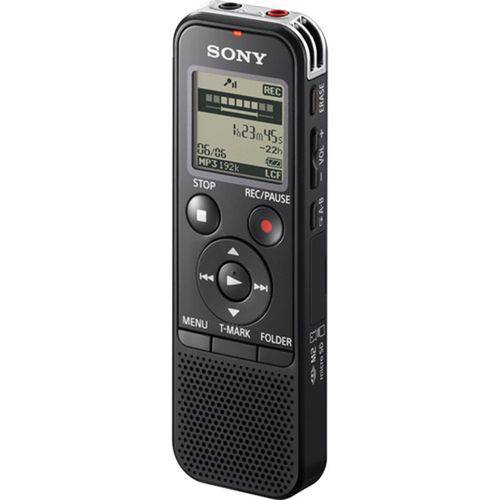 Mini Gravador Digital Sony Icd-px440 com 4gb de Memória Interna