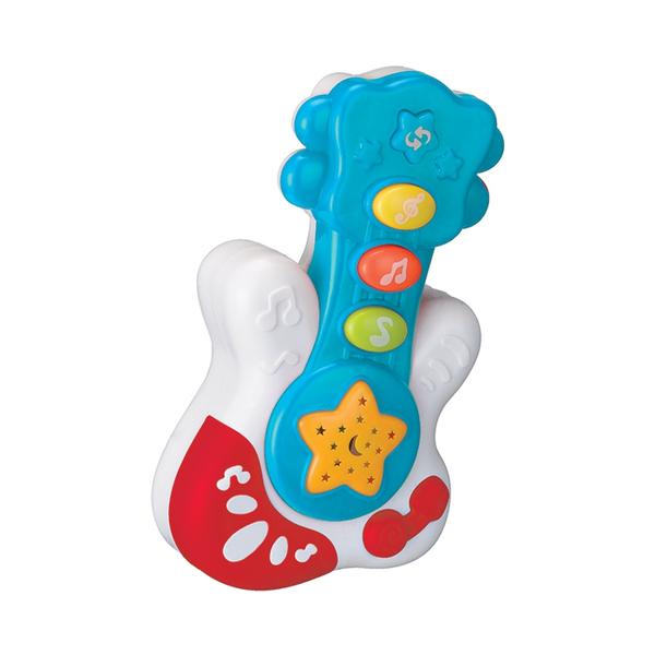 Mini Guitarra Musical para Bebê - Estimula o Desenvolvimento - Art Brink