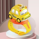LAR Mini Liga Bus Modelo Estilo Taxi Puxe Car Assista Toy Assista Touchable presente da música Back Light