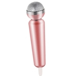 Mini Microfone Estéreo Microfone Para Pc Telefone Conversando Cantando Karaokê