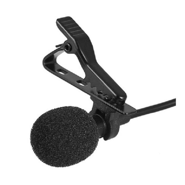 Mini Microfone La Pela MT-3301 Celular Câmeras Gravador Pc Notebook Tomate