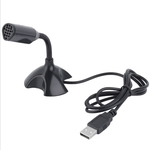 MINI Microfone USB Microfone Condensador de Mesa para Gravação de Chatting Streaming de Jogos