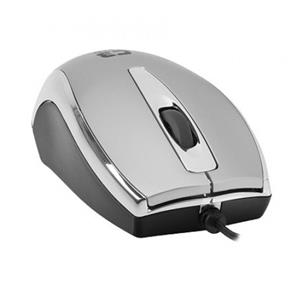 Mini Mouse Net-?ptico C3 Tech SSI USB Cabo Retr?til Prata MS3209-2R