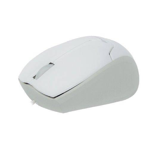 Mini Mouse Retratil Usb Mm-601 Branco Fortrek